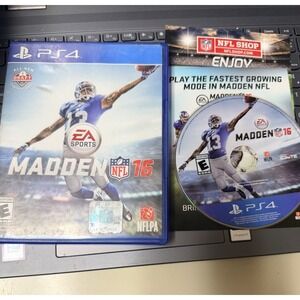 Madden NFL 16 Sony PlayStation 4‎ PS4 EA Sports Football Game CIB